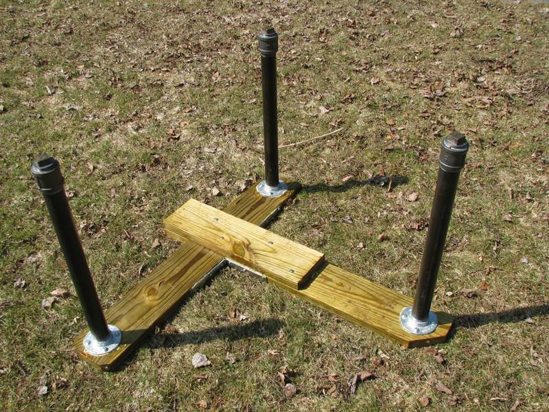 Homemade Portable Shooting Benches